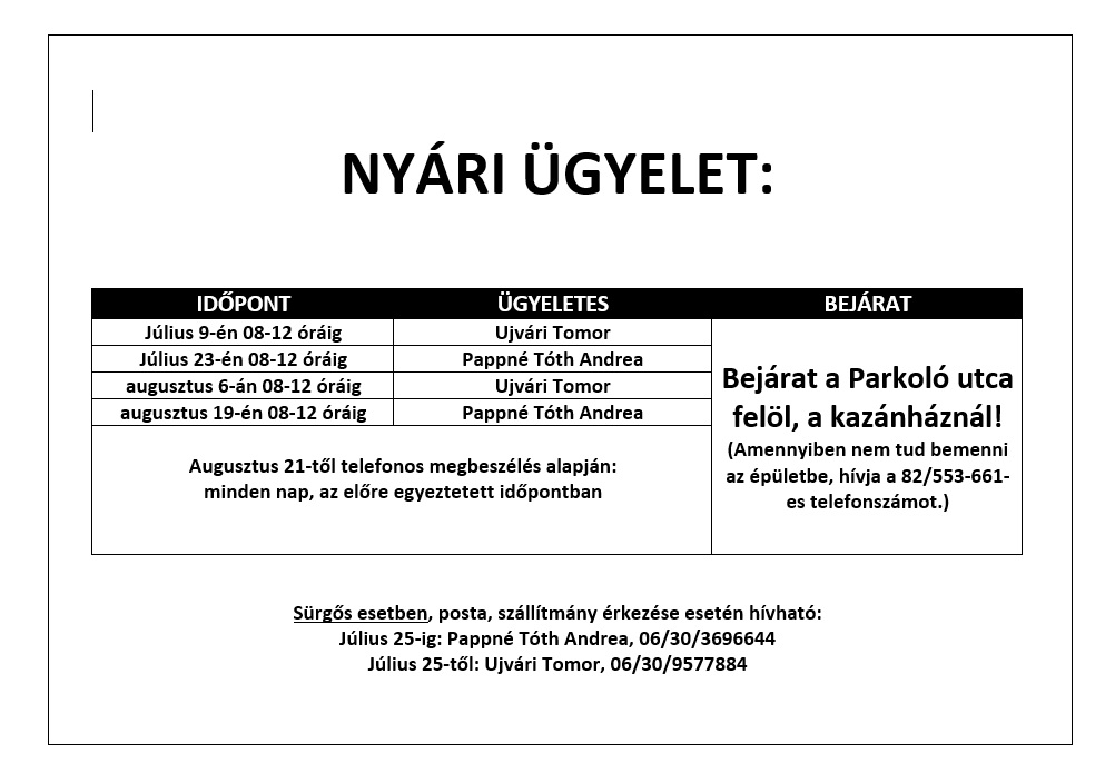 ügyelet